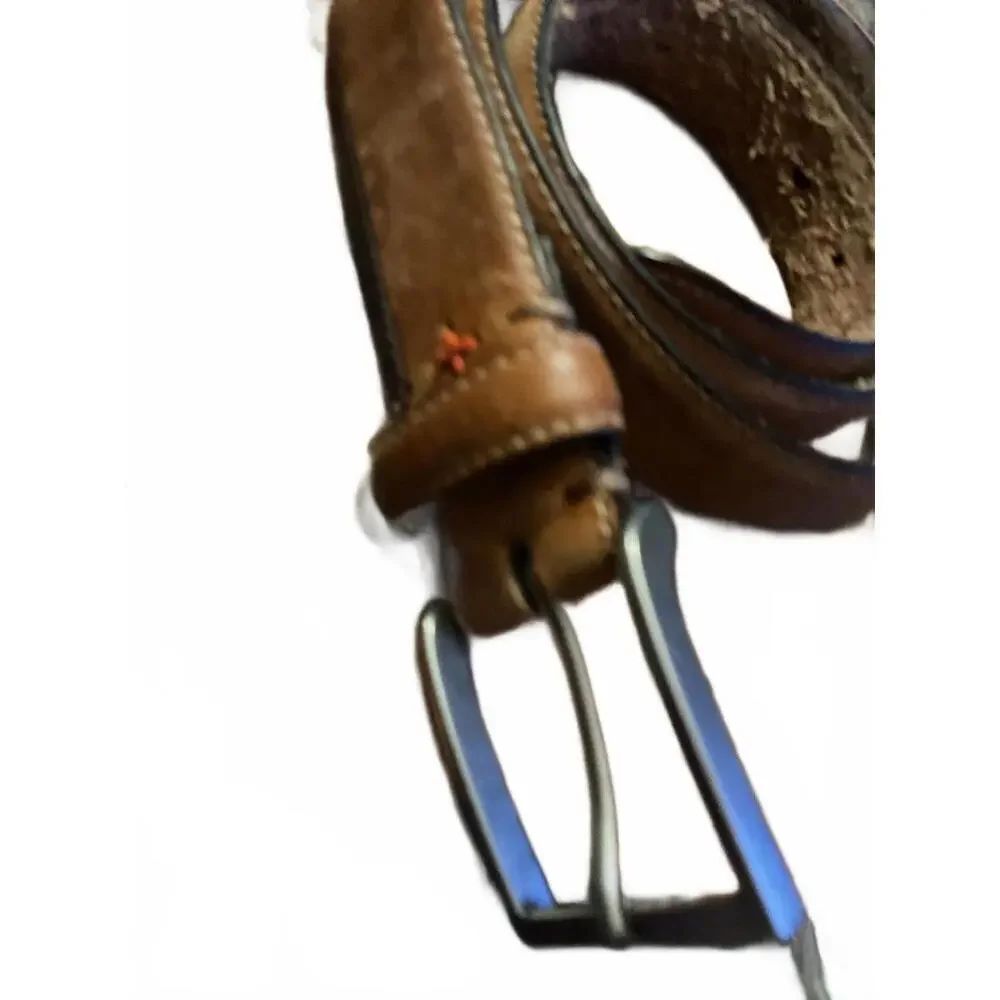 Stylish Brown Leather Belt by Damien J. Hastings